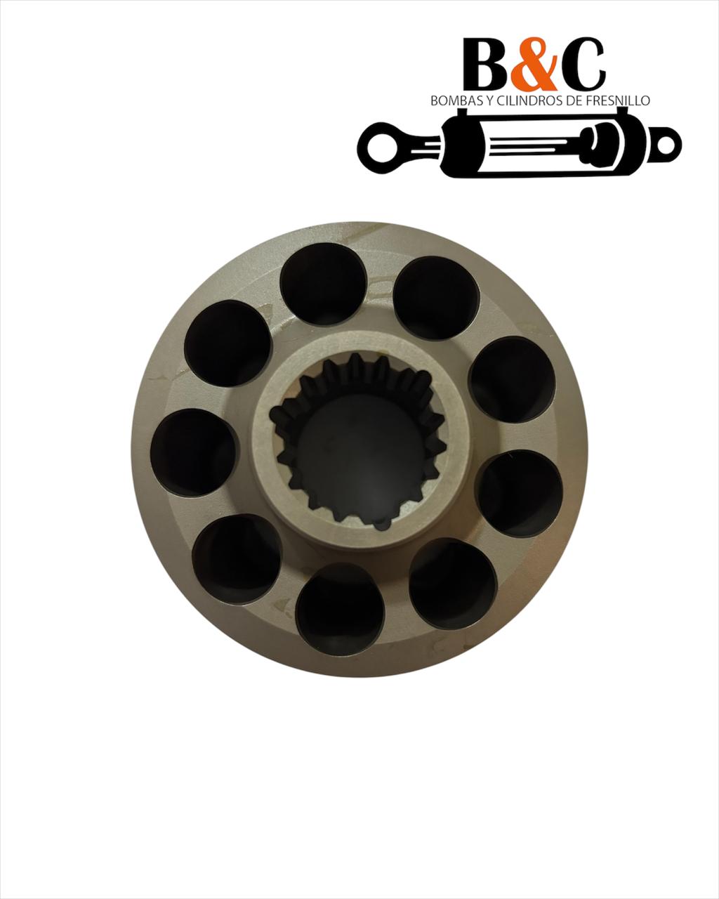 BLOQUE CILINDRICO PARA BOMBA REXROTH A10VO45