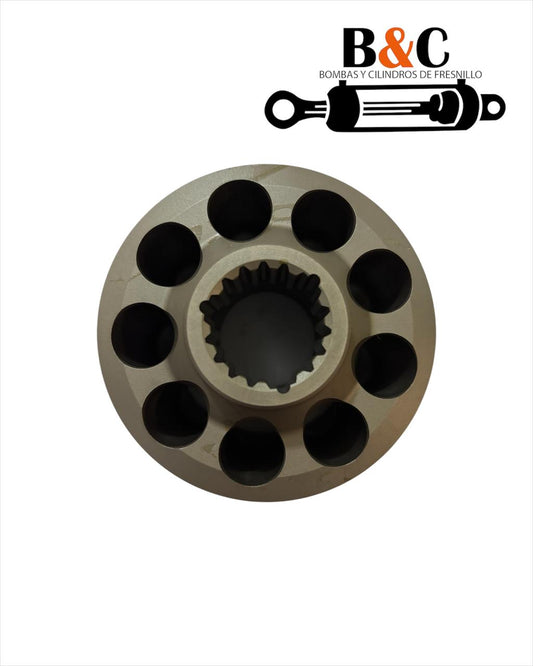BLOQUE CILINDRICO PARA BOMBA REXROTH A10VO45